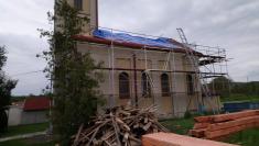 Oprava střechy kaple sv. Františka z Assisi