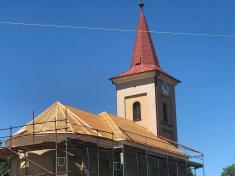 Oprava střechy kaple sv. Františka z Assisi