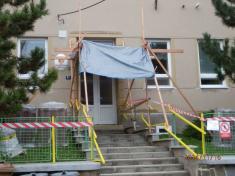 Mateřská školka - oprava střechy